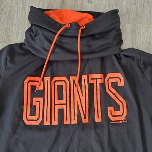 GIANTS turtleneck pullover (ladies medium)